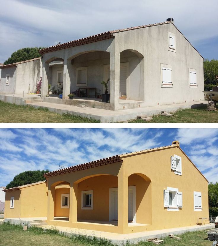 Façade après ravalement